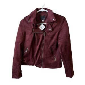 Kut from the Kloth NWT Faux Suede Motto Jacket Size Small